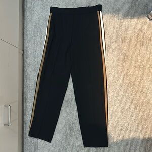 Babaton Side Stripe Straight Leg Ankle Pant